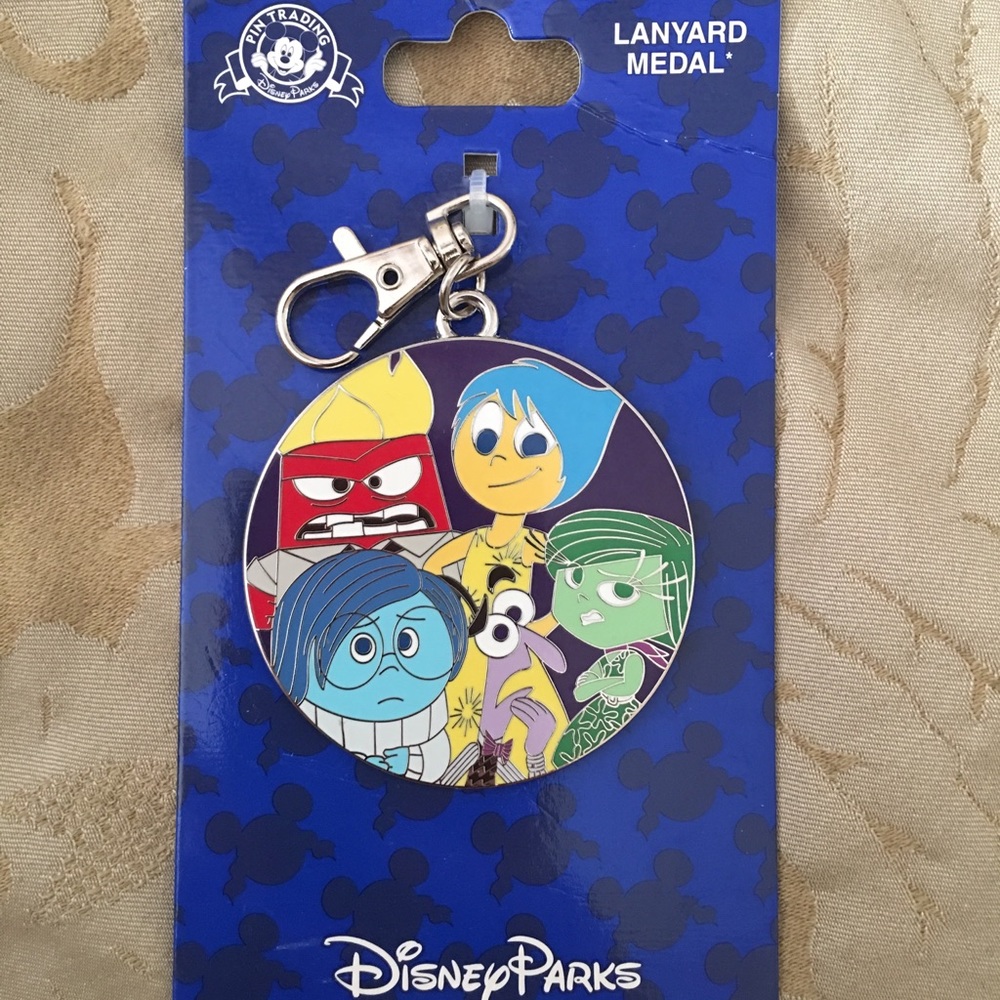 Disney Lanyard Medal Inside Out LOWEST PRICE